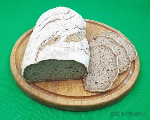 Bezglutenowy chleb owsiano - ryżowy na zakwasie