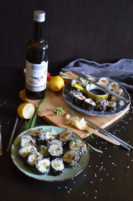 Kimbap - sezamowe sushi