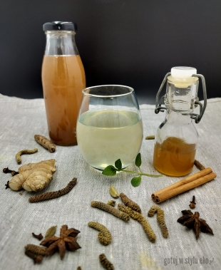 Korzenny syrop leszczynowy