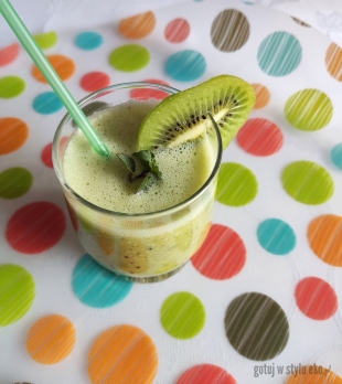 Koktajl z kiwi i banana