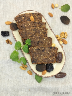 Chlebek owocowy z mąką bananową (bezglutenowy)