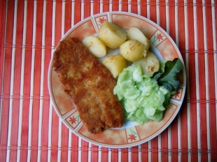 Filet z mintaja w przyprawach i panierce