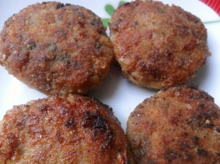 Kotlety mielone z pieczarkami