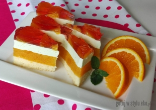 Pyszne ciasto z egzotyczną nutką