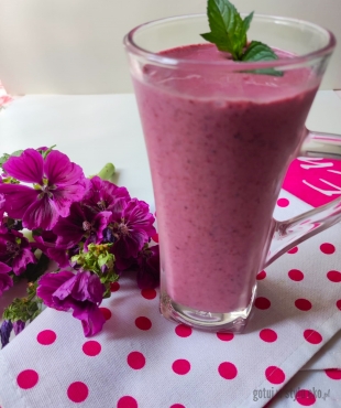 Smoothie z jagodą kamczacką